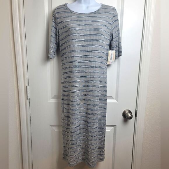 NWT- LULAROE Julia Dress - Picture 1 of 10